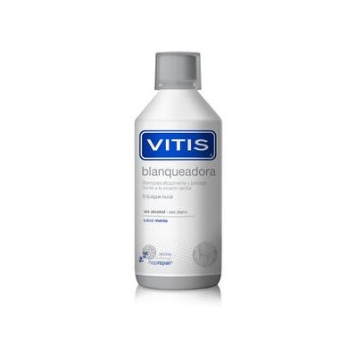 Vitis Blanqueador Colutorio - Nano Hydroxyapatite, Flúor, 1L Vitis Blanqueador Colutorio - Nano Hydroxyapatite, Flúor, 1L