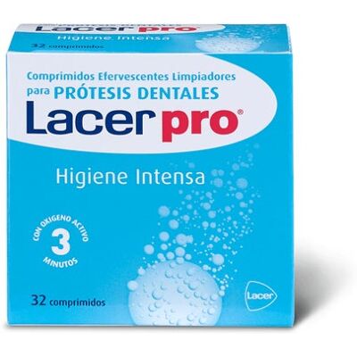 Lacer Pro comp Efervescentes Limpiadores 32 comp Lacer Pro comp Efervescentes Limpiadores 32 comp