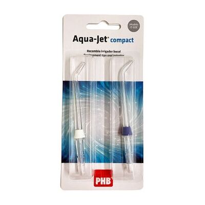 Recambios PHB Aqua-jet Compact 2 Irrigador Oral - Cuidado Dental Recambios PHB Aqua-jet Compact 2 Irrigador Oral - Cuidado Dental