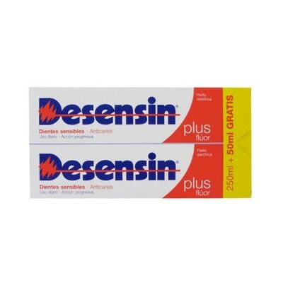 Desensin Plus Dientes Sensibles 2x150ml Desensin Plus Dientes Sensibles 2x150ml