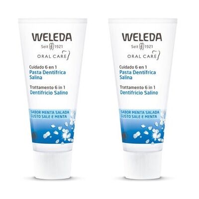 Weleda Modelo 6-en-1 Pasta de Salina - Pasta de dientes Weleda Modelo 6-en-1 Pasta de Salina - Pasta de dientes