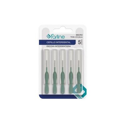 Farline Cepillo Interdental Nano 5uds Farline Cepillo Interdental Nano 5uds
