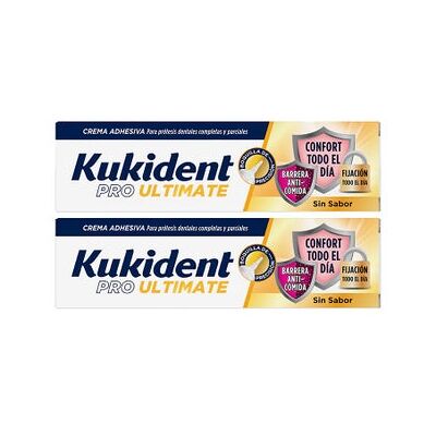Kukident Pro Ultimate Sin Sabor 2x40g Kukident Pro Ultimate Sin Sabor 2x40g