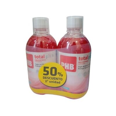 PHB Salud Total Plus Enjuague Bucal - Protege contra caries PHB Salud Total Plus Enjuague Bucal - Protege contra caries
