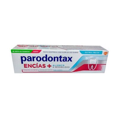 Parodontax Encías + Aliento & Sensibilidad Extra Fresh - Pasta de dientes Parodontax Encías + Aliento & Sensibilidad Extra Fresh - Pasta de dientes