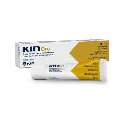 Kin Oro crema fijadora prótesis dentales 75ml Kin Oro crema fijadora prótesis dentales 75ml