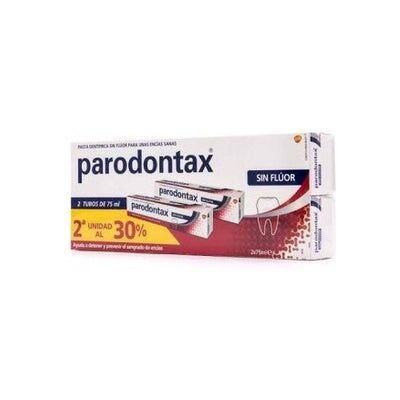 PARODONTAX Sin Fluor 2x75 ml PARODONTAX Sin Fluor 2x75 ml
