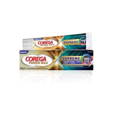 Pasta y Fijador Suprema Corega Power Max - Cuidado de Prótesis Pasta y Fijador Suprema Corega Power Max - Cuidado de Prótesis