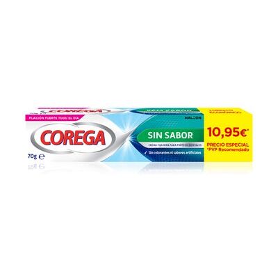 Corega Sin Sabor Crema Fijadora 70g Corega Sin Sabor Crema Fijadora 70g