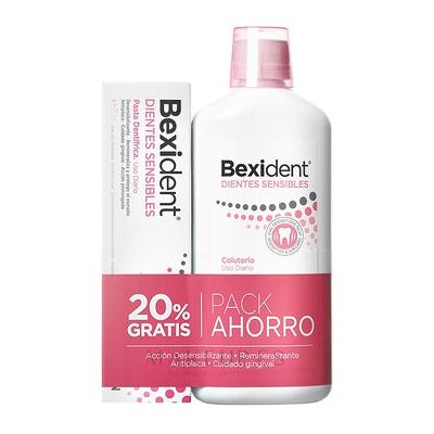 Set de pasta dental Bexident Sensitive de Isdin - 2 piezas Set de pasta dental Bexident Sensitive de Isdin - 2 piezas