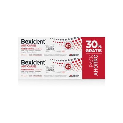 ISDIN Bexident Anticaries Pasta Dentífrica 2x125 ml ISDIN Bexident Anticaries Pasta Dentífrica 2x125 ml