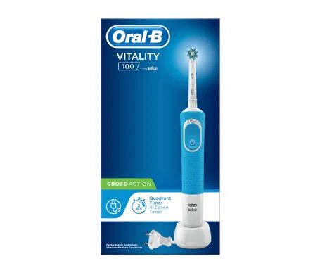 Oral-B Cepillo Eléctrico Vitality 100 Cross Action Azul 1ud