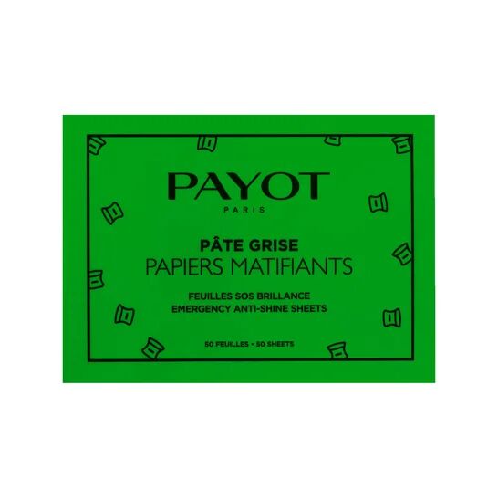 Payot Paris Pâte Grise Papiers Matifiants Emergency Anti-shine Sheets Pack 10 x 50uds