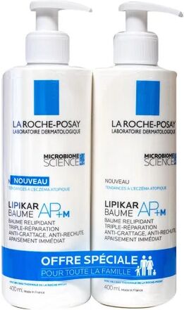 LA ROCHE POSAY La Roche-Posay Lipikar Baume AP+M 2x400ml