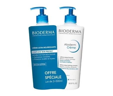 Bioderma Atoderm Crema Ultra Nutritiva 2x500ml