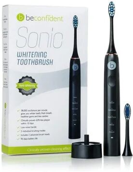 Beconfident Sonic Electric Whitening Toothbrush Black Rose 1ud