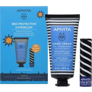 Set de cuidado de manos y labios Apivita con hypericum y cera de abeja - Hidratación SPF20 Set de cuidado de manos y labios Apivita con hypericum y cera de abeja - Hidratación SPF20