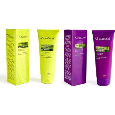 Crema Anti-estrías y Reafirmante XS Natural para Mujeres - Cuidado de la Piel Crema Anti-estrías y Reafirmante XS Natural para Mujeres - Cuidado de la Piel