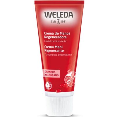Crema de Manos de Granada Weleda - Cuidado Regenerador y Antioxidante Crema de Manos de Granada Weleda - Cuidado Regenerador y Antioxidante