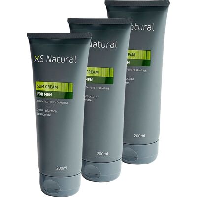 XS NATURAL Crema Reductora Hombre 3x200 ml XS NATURAL Crema Reductora Hombre 3x200 ml