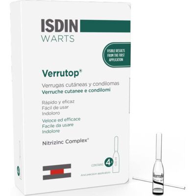 Isdin Verrutop Ampollas - Tratamiento para Verrugas Isdin Verrutop Ampollas - Tratamiento para Verrugas