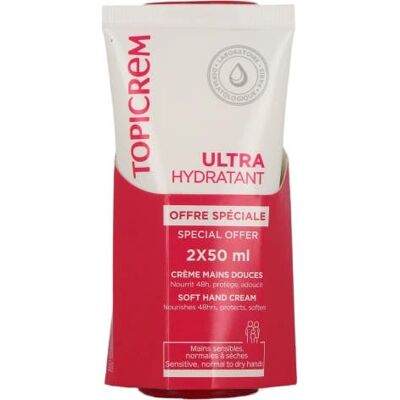 Topicrem Ultra Hidratante Crema Manos 2x50 ml Topicrem Ultra Hidratante Crema Manos 2x50 ml