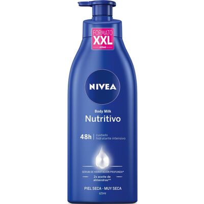 NIVEA Nutritivo Body Milk XXL 625 ml NIVEA Nutritivo Body Milk XXL 625 ml