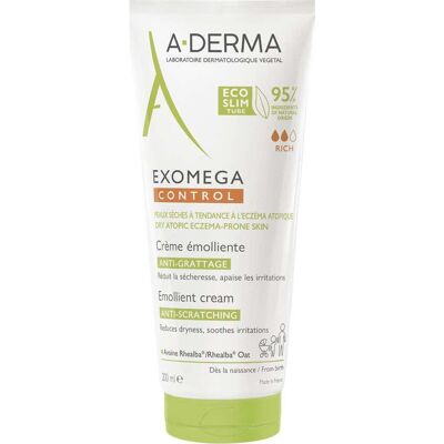 A-Derma Exomega Control 200ml - Crema emoliente para piel seca A-Derma Exomega Control 200ml - Crema emoliente para piel seca