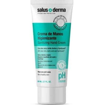 Salusderma Crema Manos Higienizante 80 ml Salusderma Crema Manos Higienizante 80 ml