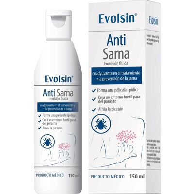 Evolsin Anti Sarna Emulsión Fluida 150ml Evolsin Anti Sarna Emulsión Fluida 150ml