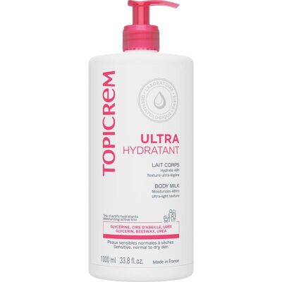 Leche Corporal Ultra-Hidratante Topicrem - 1 L Leche Corporal Ultra-Hidratante Topicrem - 1 L