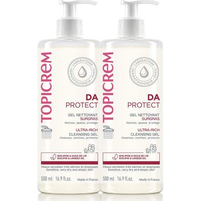 Topicrem DA Cleansing Gel 2x500 ml Topicrem DA Cleansing Gel 2x500 ml