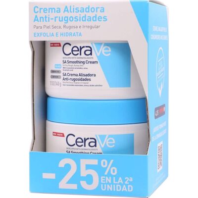 CeraVe ® CeraVe Pack Crema Alisadora Anti-Rugosidades 2x340g CeraVe ® CeraVe Pack Crema Alisadora Anti-Rugosidades 2x340g