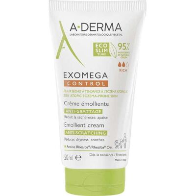 A-DERMA Exomega Control Crema Emoliente 50ml A-DERMA Exomega Control Crema Emoliente 50ml