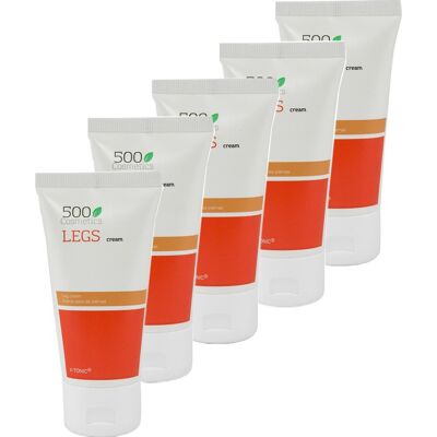 500 COSMETICS Piernas Crema para Varices 5 X75 ml 500 COSMETICS Piernas Crema para Varices 5 X75 ml