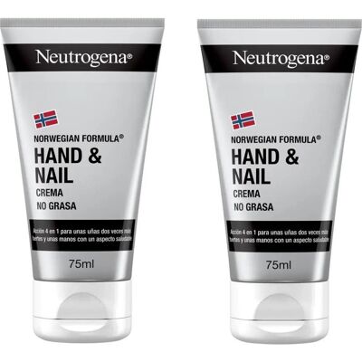 Neutrogena® Neutrogena Crema Manos y Uñas 2x75ml Neutrogena® Neutrogena Crema Manos y Uñas 2x75ml