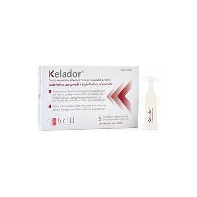 BRILL Kelador Crema Monodosis Esteril 5x5 Ml BRILL Kelador Crema Monodosis Esteril 5x5 Ml