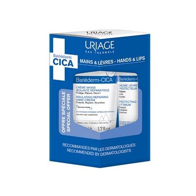 ORYZA Uriage Bariederm-Cica Crema Manos 50 ml + Bálsamo Labial 15 ml ORYZA Uriage Bariederm-Cica Crema Manos 50 ml + Bálsamo Labial 15 ml
