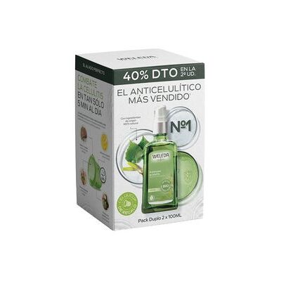 Weleda Aceite para la Celulitis de Abedul 2x100ml + Celulicup Weleda Aceite para la Celulitis de Abedul 2x100ml + Celulicup