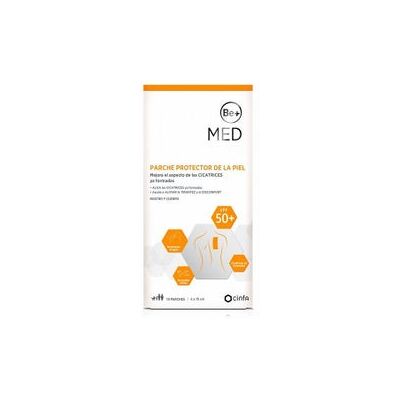 Be+ Med Parche Protector Piel 15cmx4cm 10uds Be+ Med Parche Protector Piel 15cmx4cm 10uds