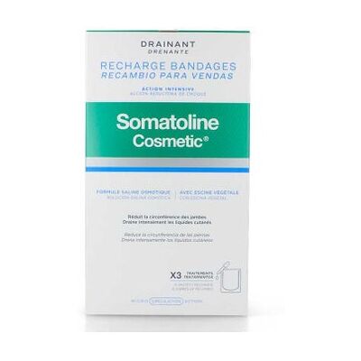 Somatoline Cosmetic Bandages - Paquete de recambio drenante Somatoline Cosmetic Bandages - Paquete de recambio drenante