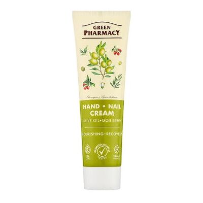 Green Pharmacy Hand Nail Cream Olive Oil & Goji Berry 100ml Green Pharmacy Hand Nail Cream Olive Oil & Goji Berry 100ml