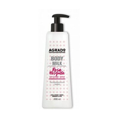 Leche Corporal Agrado Rosa Mosqueta 400ml - Loción Corporal Leche Corporal Agrado Rosa Mosqueta 400ml - Loción Corporal