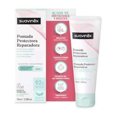 Suavinex Pomada Protectora Calmante Pantenol para Rozaduras 75 ml Suavinex Pomada Protectora Calmante Pantenol para Rozaduras 75 ml