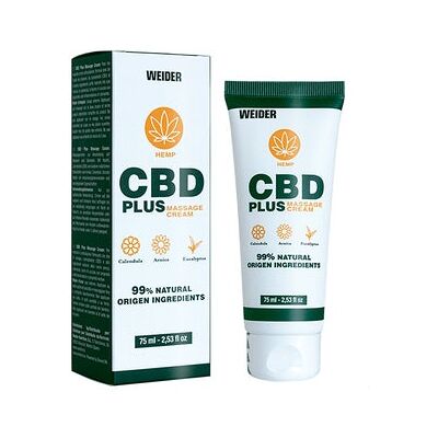 Weider CBD Plus Crema para Masajes 75 ml Weider CBD Plus Crema para Masajes 75 ml