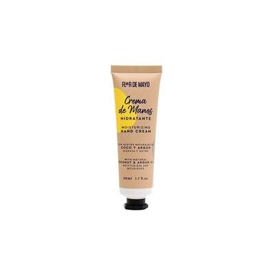 Flor de Mayo Crema de Manos Hidratante Argán y Coco 50 ml Flor de Mayo Crema de Manos Hidratante Argán y Coco 50 ml