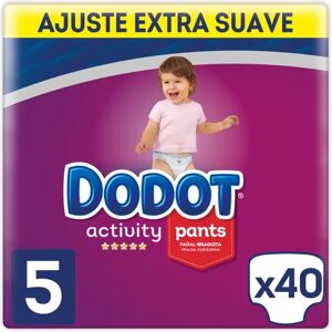 dodot Activity Pañal Extra Suave Talla 5 40uds