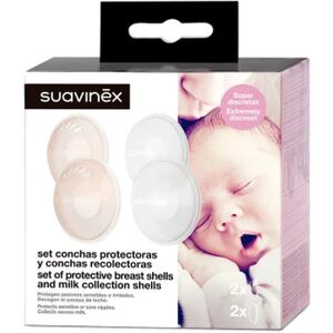 Suavinex Pack Conchas Protectoras + Conchas Recolectoras 1ud