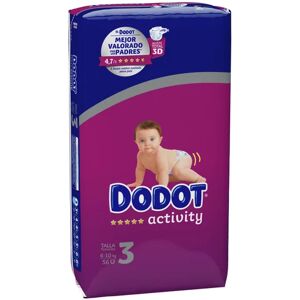 dodot Activity pañal infantil T-3 56uds