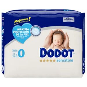 dodot Sensitive Pañales Recien Nacido Talla 0 (24 Uds.)